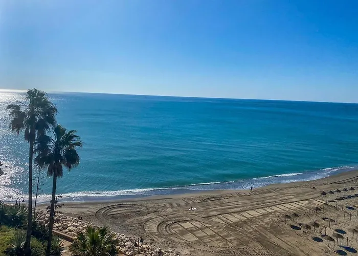Vista Al Mar, Wifi, Terraza Y Piscina. Apartamento