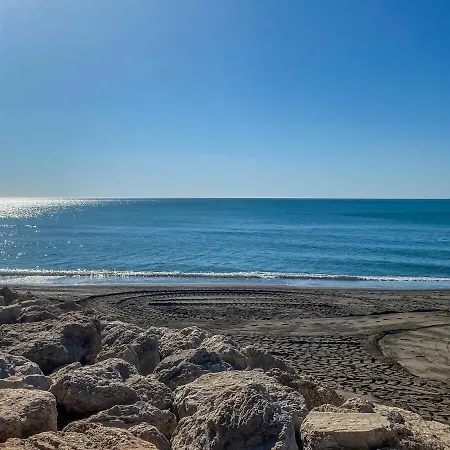 Apartamento Vista Al Mar, Wifi, Terraza Y Piscina.